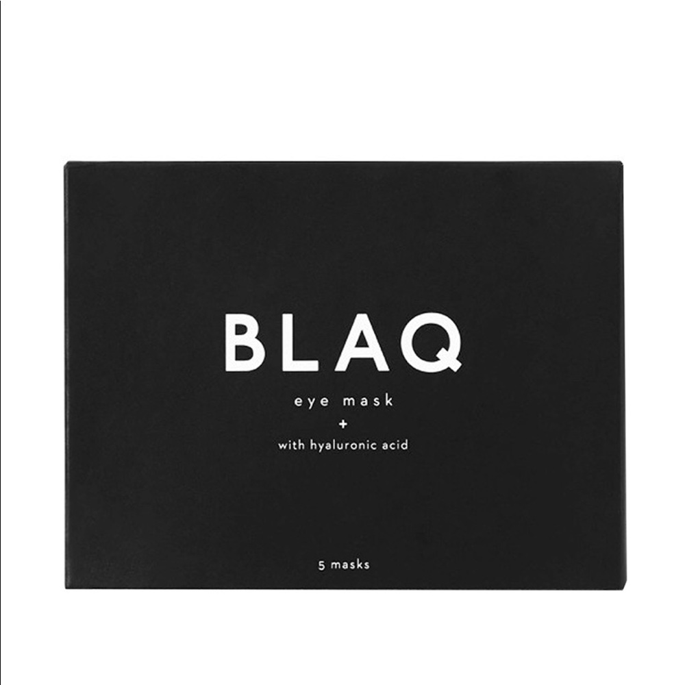 Blaq Activated Charcoal Eye Mask 5 Pack